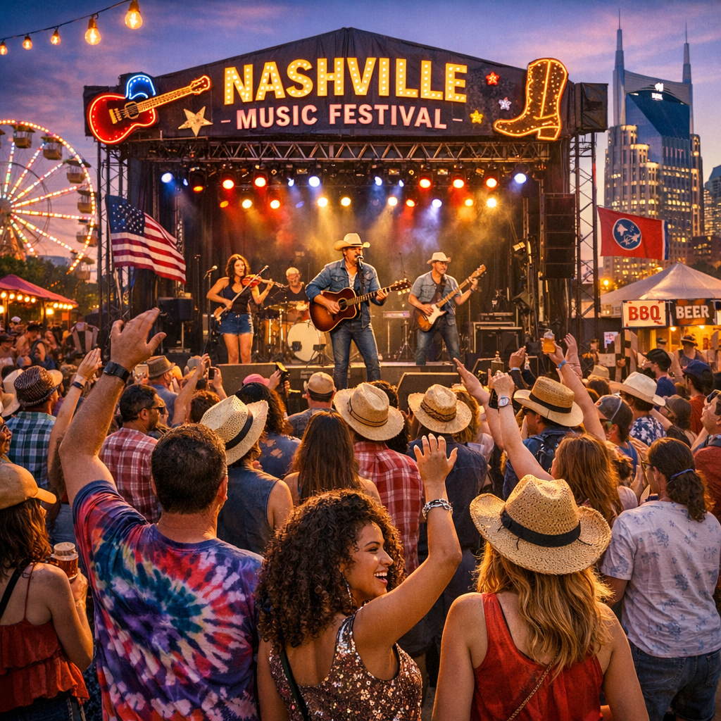 Nashville’s Vibrant Arts and Music Festivals: A Year-Round Celebration